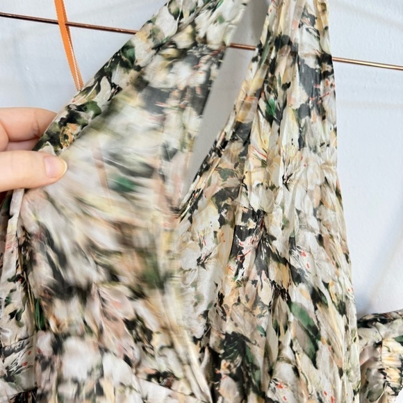 Anthropologie Leifsdottir Amazon Meadow Silk Dress 12 - Picture 8 of 14